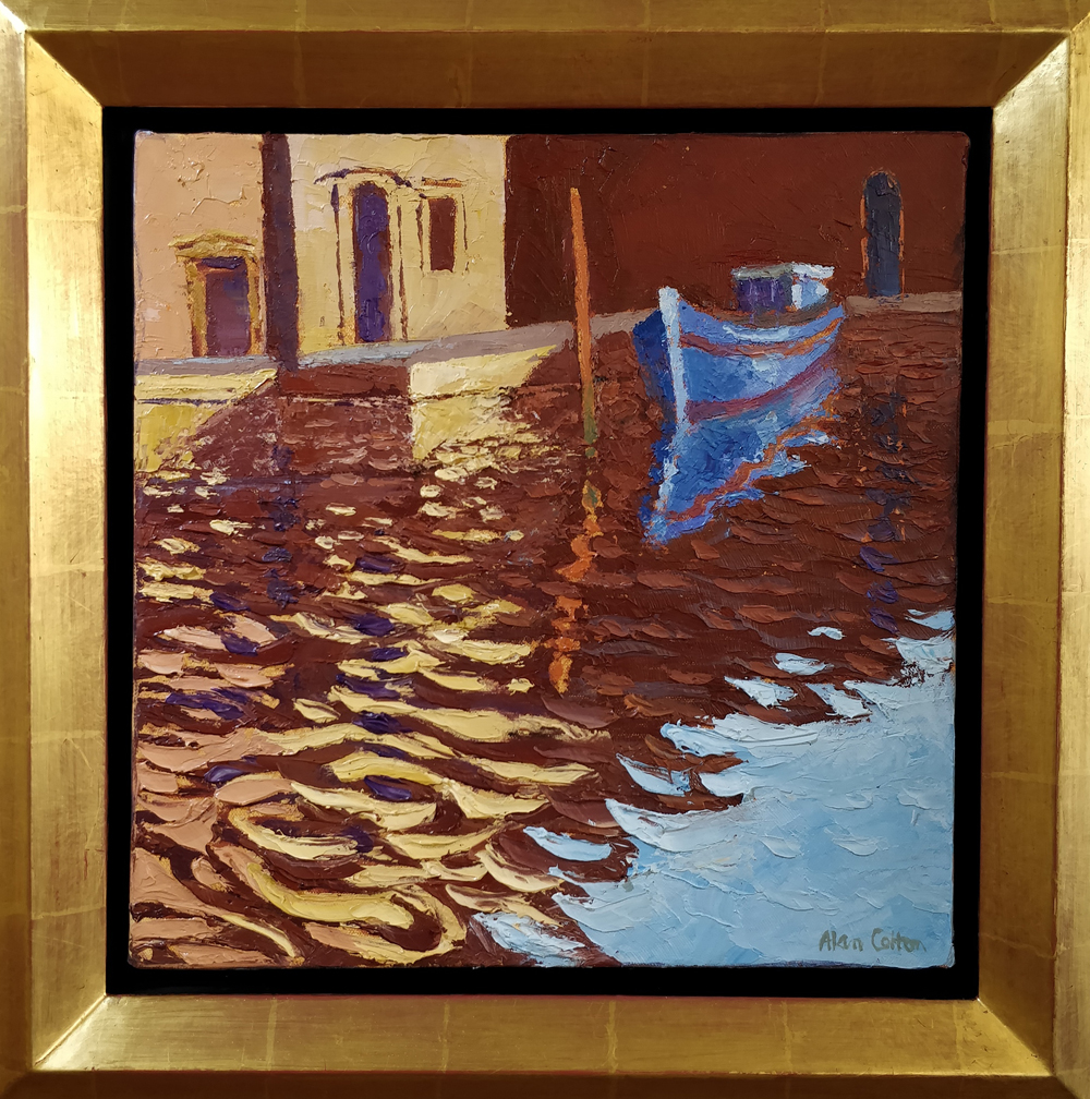 Venice - The Blue Boat 